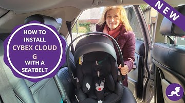 How to install Cybex Cloud G with a Seatbelt