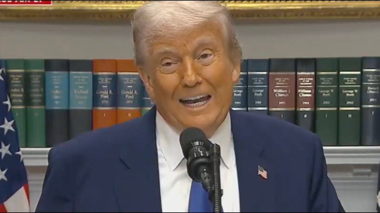 Trump CRASHES & BURNS at HOSTILE press conference