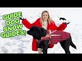 Taking My New Guide Dog to the SNOW for the First Time!