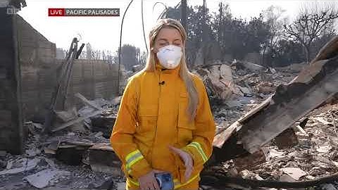 California inferno rages out of control as+arson investigation launched BBC News opening