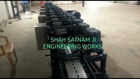 AUTOMATIC UNI STRUT SOLAR CHANNEL ROLL FORMING MACHINE (SATNAM ROLL FORMING)