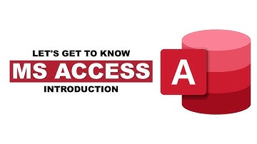 MS Access Introduction | Access Database Management System