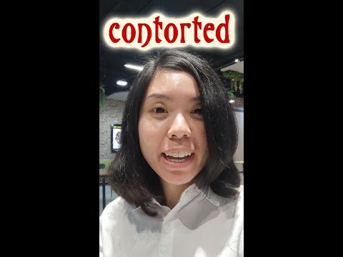 วีดีโอ: คำพ้องความหมายสำหรับ contorted คืออะไร?