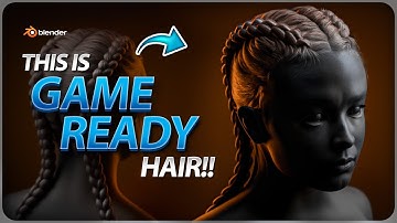 How to Create Game-Ready Hair in Blender (Ultimate Hair Card Guide) - Part 1