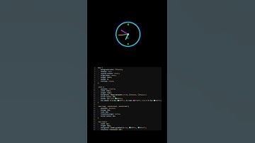 Neon Glow Clock Animation | CSS & JavaScript | Frontend UI Design