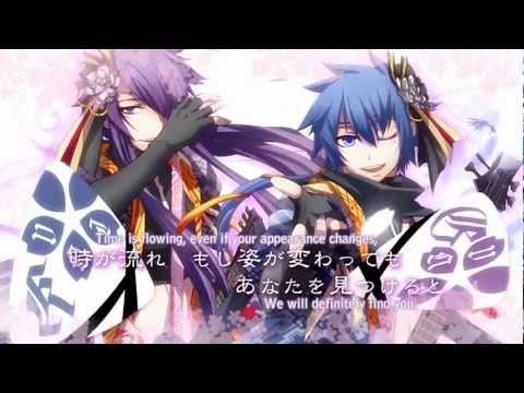 Kamui Gakupo, KAITO, Kagamine Len - Cherry Blossoms, Falling -Beautifully- (桜舞イ散リヌ-麗-)