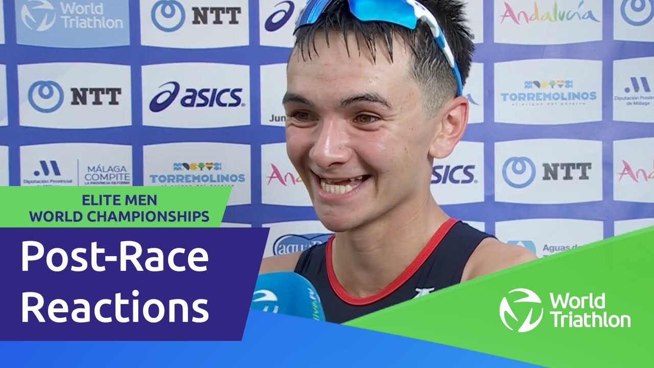 Post-Race Reactions - Alex Yee | Elite Men World Championships