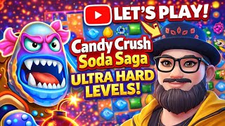 CANDY CRUSH SODA SAGA: NEW ULTRA HARD LEVELS JUST DROPPED! Insane Challenge 2026 screenshot 2
