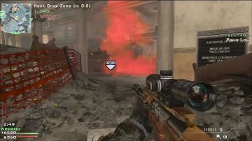 Modern Warfare 3 - Parish - Drop Zone - Sniping with the AS50