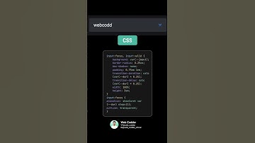 How to Create an Animation Search Bar Using HTML and CSS
