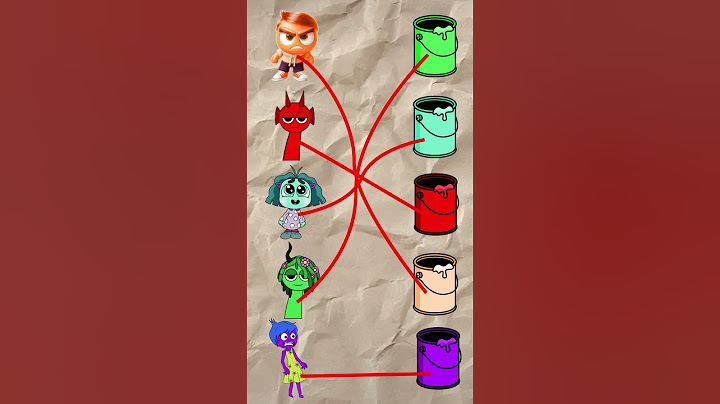Inside Out 2 vs Incredibox Sprunki MIX COLOR ❤️💚💛  Difficult Challenge ! #shorts