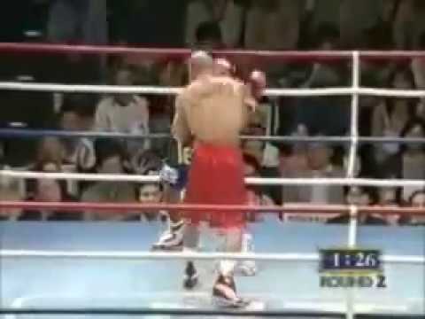 仲里繁 vs ジェス・マーカ 119P契約10回戦 - YouTube
