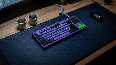 Endless80 by PIXELSPACE STUDIO X KBDFANS with Marshallow Switches! ULTIMATE EVA THEMED BOARD?