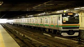 JR宇都宮線　E231系1000番台(U514)　宇都宮発車⑧