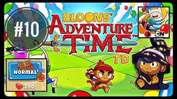 Bloons Adventure Time TD - Walkthrough Gameplay - Part 10 (Sam does some Magic Tricks)
