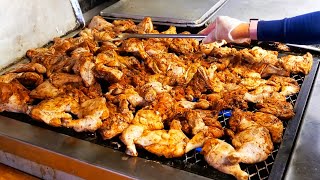 Американская Еда - Курица По-Ямайски И Тушеное Бычий Хвост Бруклин Нью-Йорк