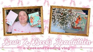 Bows & Books 🎀 🦢 ✨ a weekend reading vlog
