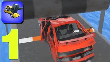 Crash Master 3D - All Levels Gameplay Walkthrough Part 1 - Tutorial (Android/iOS)