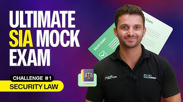 ULTIMATE SIA MOCK EXAM | Challenge 1: Security Law