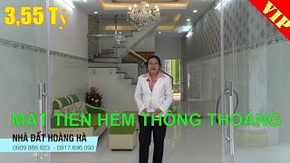 #97 Bán Nhà Gò Vấp | Nhà Đất Gò Vấp 2 Mặt Tiền Hẻm Thông Thoáng Giá Chỉ 3,55 Tỷ - Nhà Đất Hoàng Hà