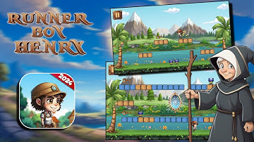 Runner Boy Henry || Construct 3 Game Template || Source code