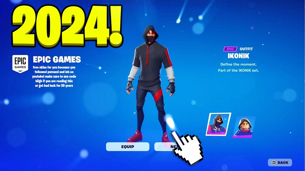 How To Get IKONIK Skin For FREE in Fortnite Chapter 5! (2024) YouTube