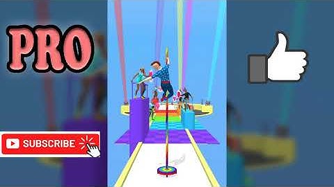 NOOB vs PRO vs HACKER vs GOD IN POLE DANCE 3D GAME ( ios - Android ) gameplay
