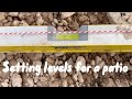 Setting out levels for your patio levels gardendesign diy landscapers creative