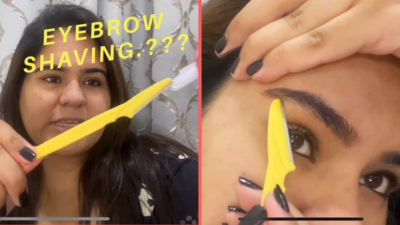 Eyebrow n Upper Lips Shaving First time experience growth after