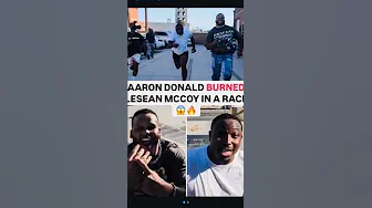 Lesean McCoy RACES Aaron Donald in a foot race #nfl thumbnail