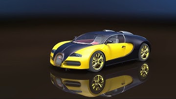 Bugatti Veyron 3D Model (showreel by Ankeet Kumar)