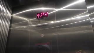 Amtech Reliable Hydraulic Main Elevators (Mod By Otis) At Maguire Gardens Garage (With alpalJL)