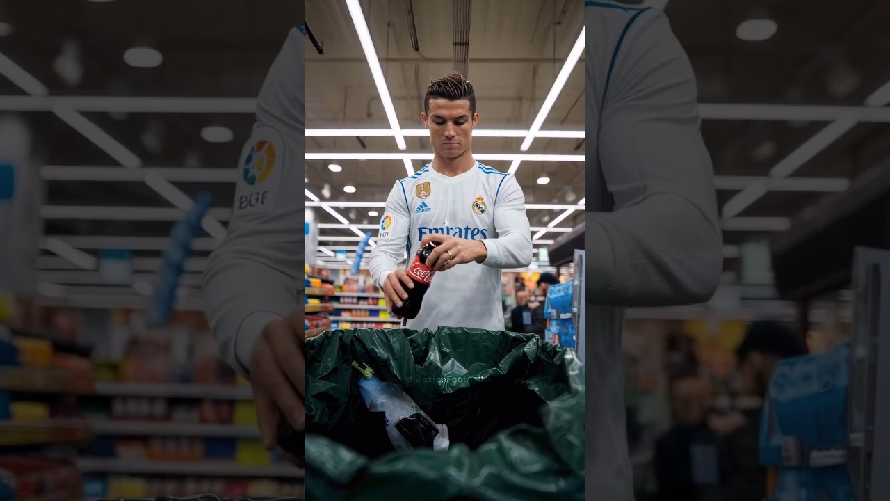 why Hate Cristiano Ronaldo To Coco kola Messi Drink water 💦