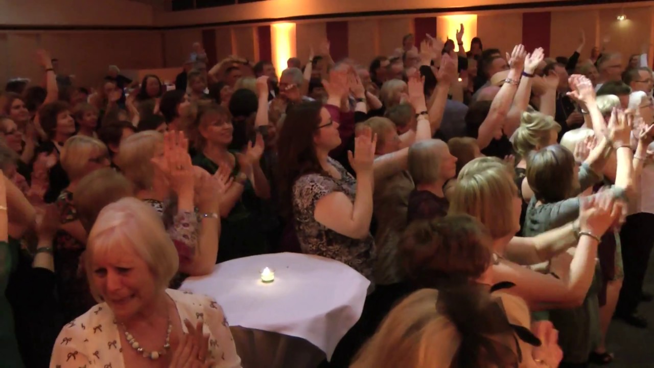 Funky Voices singing with BSUR Choir in Berlin - The Last Night of the tour