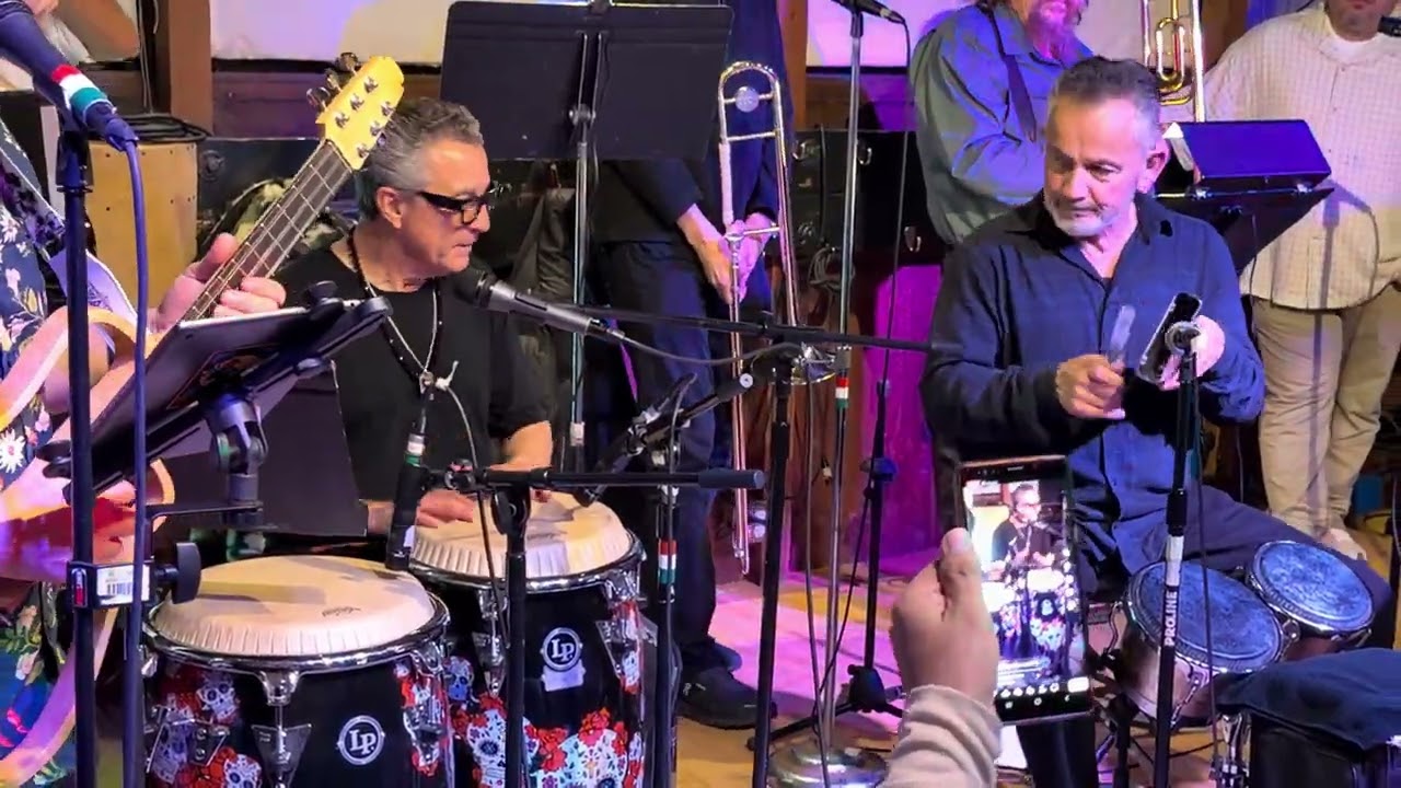 Karl Perazzo's conga solo with Conjunto Karabali at Seahorse Sausalito 2026-01-11
