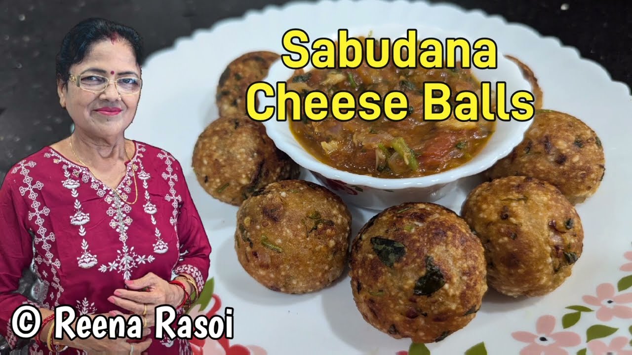 साबूदाना के चीज बॉल Sabudana cheese balls । Sabudana cheese poppers
