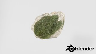 Growing Grass Geometry Nodes 3D Animation Tutorial