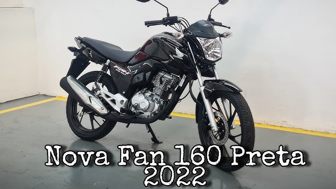 HONDA FAN 160CC PRETA 2023 