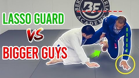 3 Lasso Guard Techniques VS Bigger Opponents (SWEEP OR SUBMIT!)