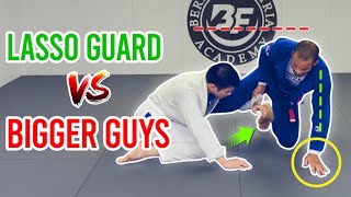 3 Lasso Guard Techniques VS Bigger Opponents (SWEEP OR SUBMIT!)
