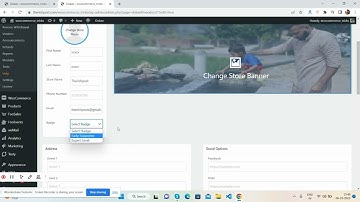 Dokan Multi vendor add custom badges to a vendor/users profile working demo