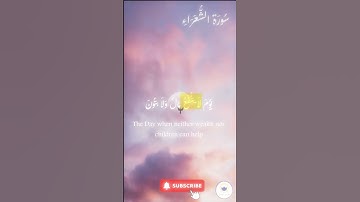 اكتب شيء تؤجر عليه 🤍 🤲🏻 #quran #اسلام #قرآن #راحة_نفسية #سورة_الشعراء