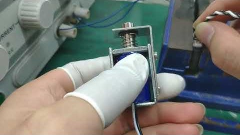 The first new production custom made Model F solenoids!  Brand New Model F Keyboards production