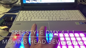 Freestyle DMX 4.1.1 Moving  Heads move, Easy 3 D