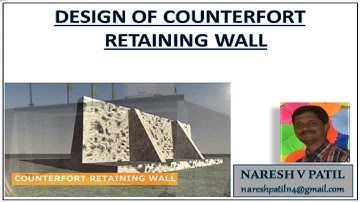 Design of Counterfort Retaining Wall - class 01