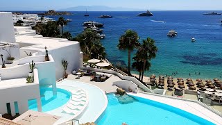 Grecotel Mykonos Blu (Greece) Resort | Cobalt Blu Villa With Private Heated Pool  | 4K Full Tour