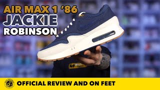 A Special Colorway on a Special Day. Air Max 1 '86 Jackie Robinson In Depth Review and On Feet!