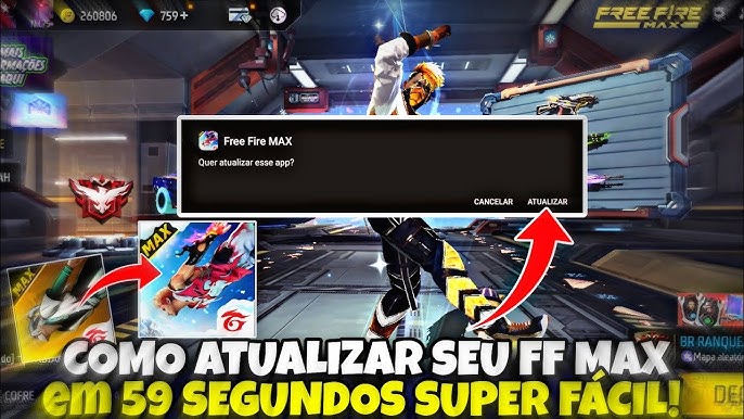 Como Baixar Free Fire Max em Celular Fraco que não é compatível