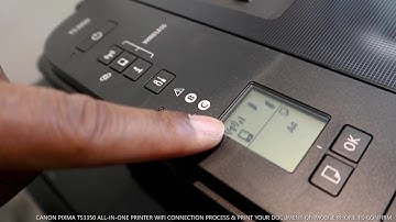 CANON PIXMA TS3350  PRINTER WIFI CONNECTION PROCESS & PRINT YOUR DOCUMENT ON MOBILE PHONE