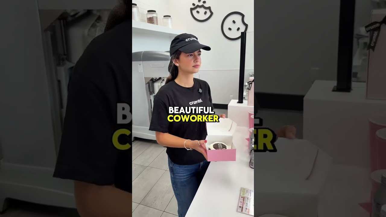 She Tried Her Luck 😅🍪 #cookie #funny #food #comedy #viral #shorts #foryou #trending #reels #usa